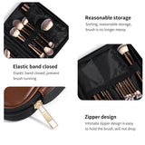 MAANGE Pro Makeup Brush Kit 20pcs Brushes with Storage Bag Dual End Foundation Powder Blush Eyeshadow Brush Beauty Blending Kit