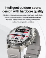 NORTH EDGE GPS Smart Watch – AMOLED, Bluetooth & IP68