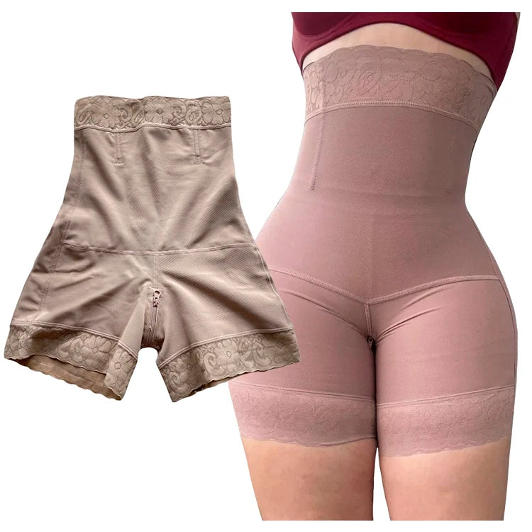 High Waist Seamless Butt Lifter Shapewear – Firm Control Tummy Girdle