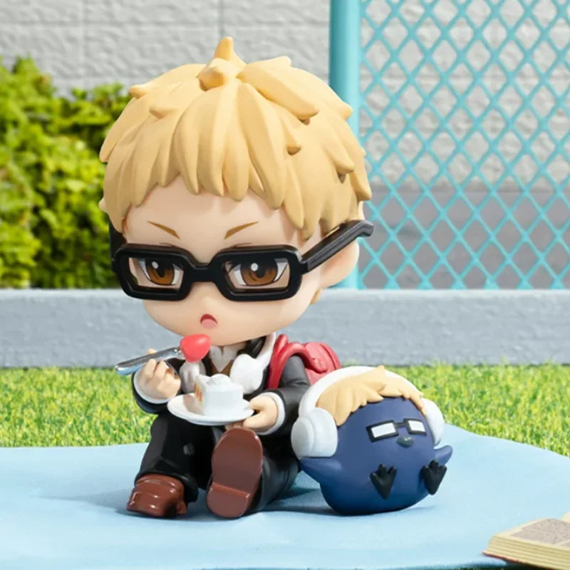 POP MART HAIKYU!! OFF-COURT VIBES Series  Mystery Box Genuine Blind Box Guess Toys Bag Ornament Figurine Home Decor Desktop Doll