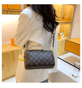 Luxury Microfiber Leather Crossbody & Clutch