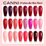 CANNI 30pcs Gel Polish Kit – HEMA & TPO Free CC Collection