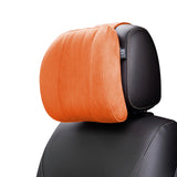 Forbell Car Headrest Pillow Suede Fabric Car Neck Pillow Car Seat Pillow Rest Headrest Memory Foam Headrest Car Accessories