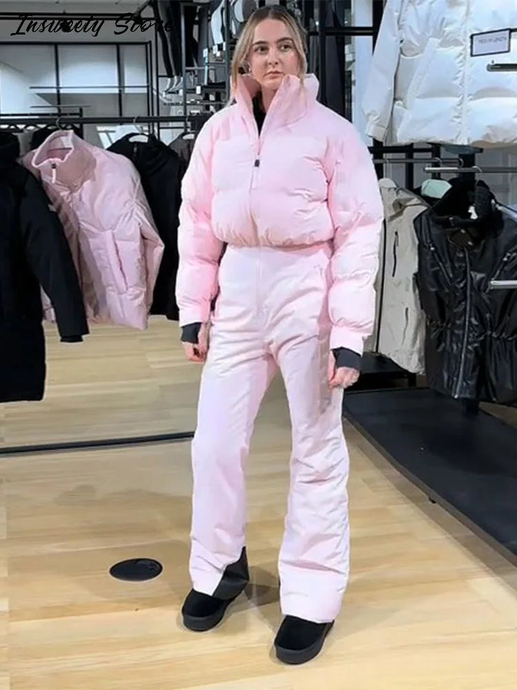 All-in-One Thermal Ski Jumpsuit