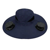 Solar-Powered Cooling Bucket Hat | UPF 50+ Wide Brim