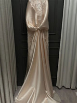 Contessa Beaded Mermaid Evening Gown | Off-Shoulder Formal Dress