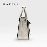 BAFELLI Women's Genuine Leather Business Tote Bag