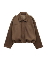 Women's Vintage Bomber Jacket – Effortless Chic