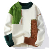 High Street Patchwork Pullover
