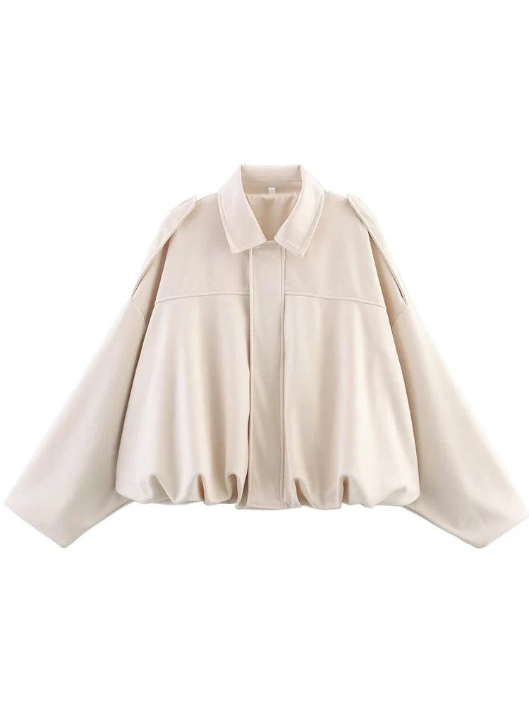 Women's Vintage Bomber Jacket – Effortless Chic