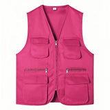 Men's Multi-Pocket Safari Vest – Lightweight All-Season Outerwear