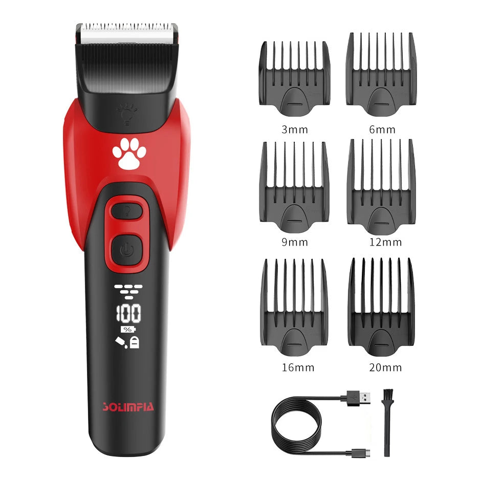 Professional Pet Hair Clipper & Grooming Trimmer