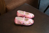 Girls’ Embroidered Ethnic Princess Shoes