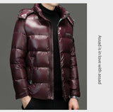 Men's Quilted Hooded Parka – Warm Winter Jacket