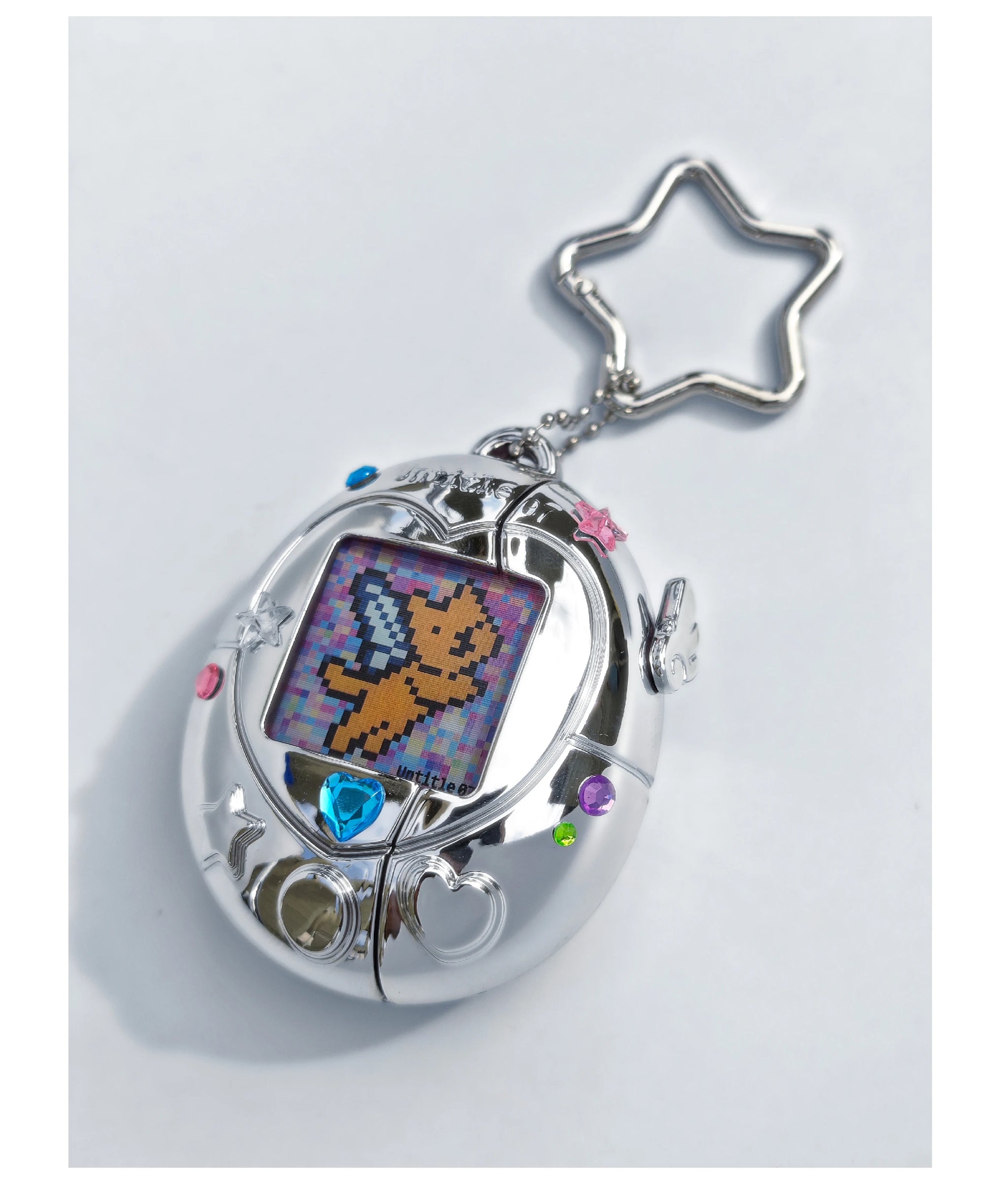 Tamagotchi Style AirPods Case – Silicone with Cartoon Lanyard