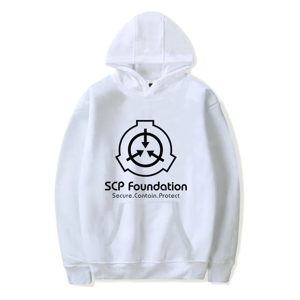 Scp Foundation Hoodie 2025 New Autumn Winter Fashion Men Women Soft Warm Casual Sweatshirt Black Comfortable streetwear
