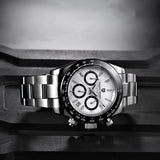 PAGANI DESIGN 2026 New Sports Chronograph Top waterproof Luxury Quartz Watch For Men Sapphire crystal Automatic Date Wrist watch