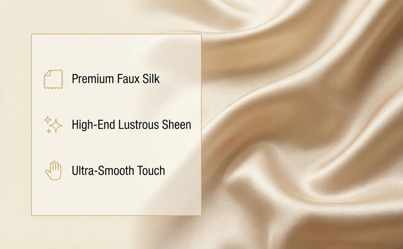 Women's Satin Maxi Skirt – Elegant Ankle-Length