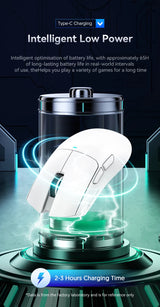 Attack Shark X11&R1 Wireless Gaming Mouse - Tri-Mode , PAW3311 Sensor,22K DPI, 400 IPS, RGB PC Gaming Mouse