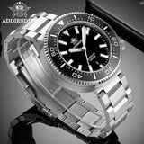 ADDIESDIVE Men's Luxury Watch 1000m Diver's Watch Waterproof Luminous Sapphire Glass Reloj Hombre Automatic Mechanical Watches