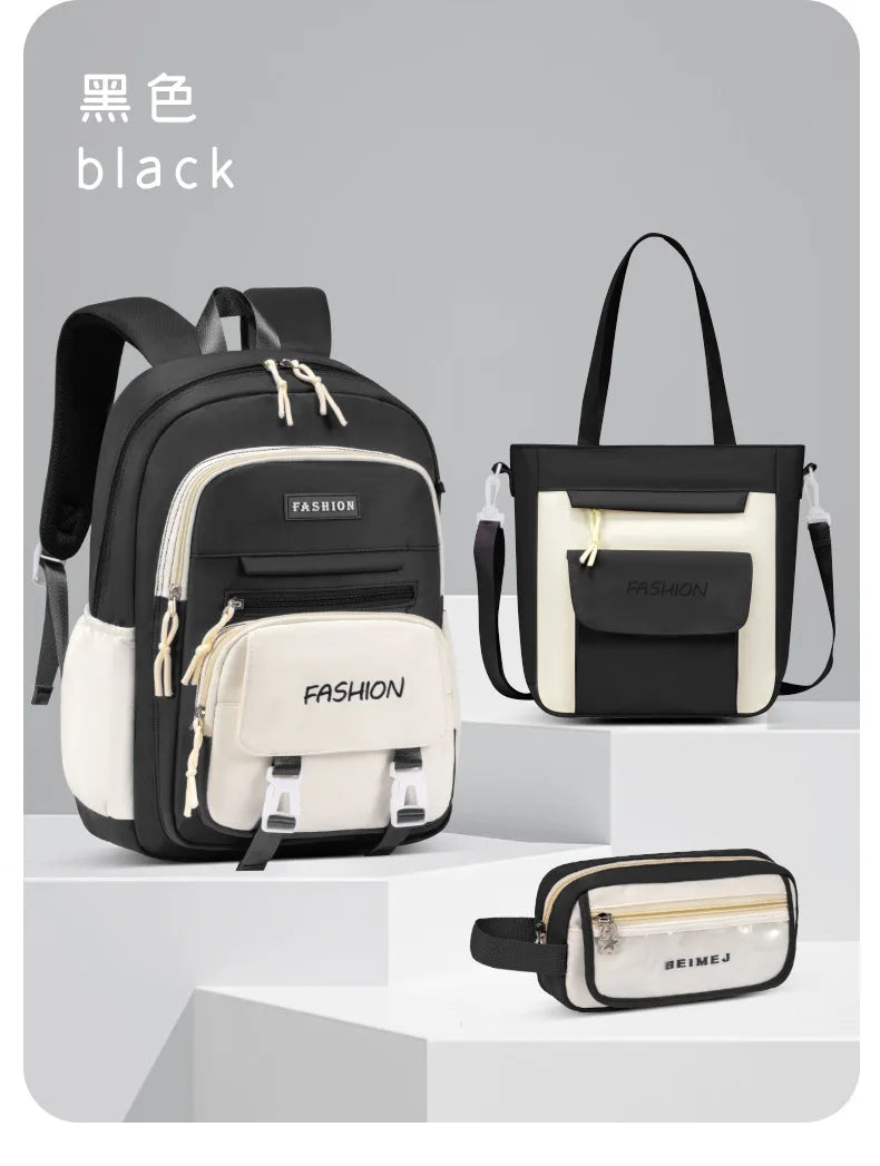 School Bags Girls Backpack Back Pack For Teenager Women Children Female Schoolbag Primary High Bagpack Class Teens Book Bag