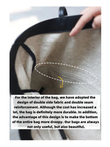 2024 Autumn Cotton And Linen Blend Material Tote Soft And Portable Shoulder Bags Women Casual Practical Bag