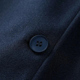 Urban Stand-Collar Woolen Coat