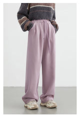 Women's High-Waisted Drawstring Wide-Leg Pants