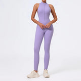 V-Back Athletic Yoga Jumpsuit