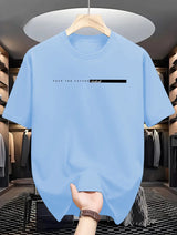 High Street Letter Print Cotton Tee