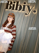 Floral Embroidery Corduroy Duckbill Cap for Women