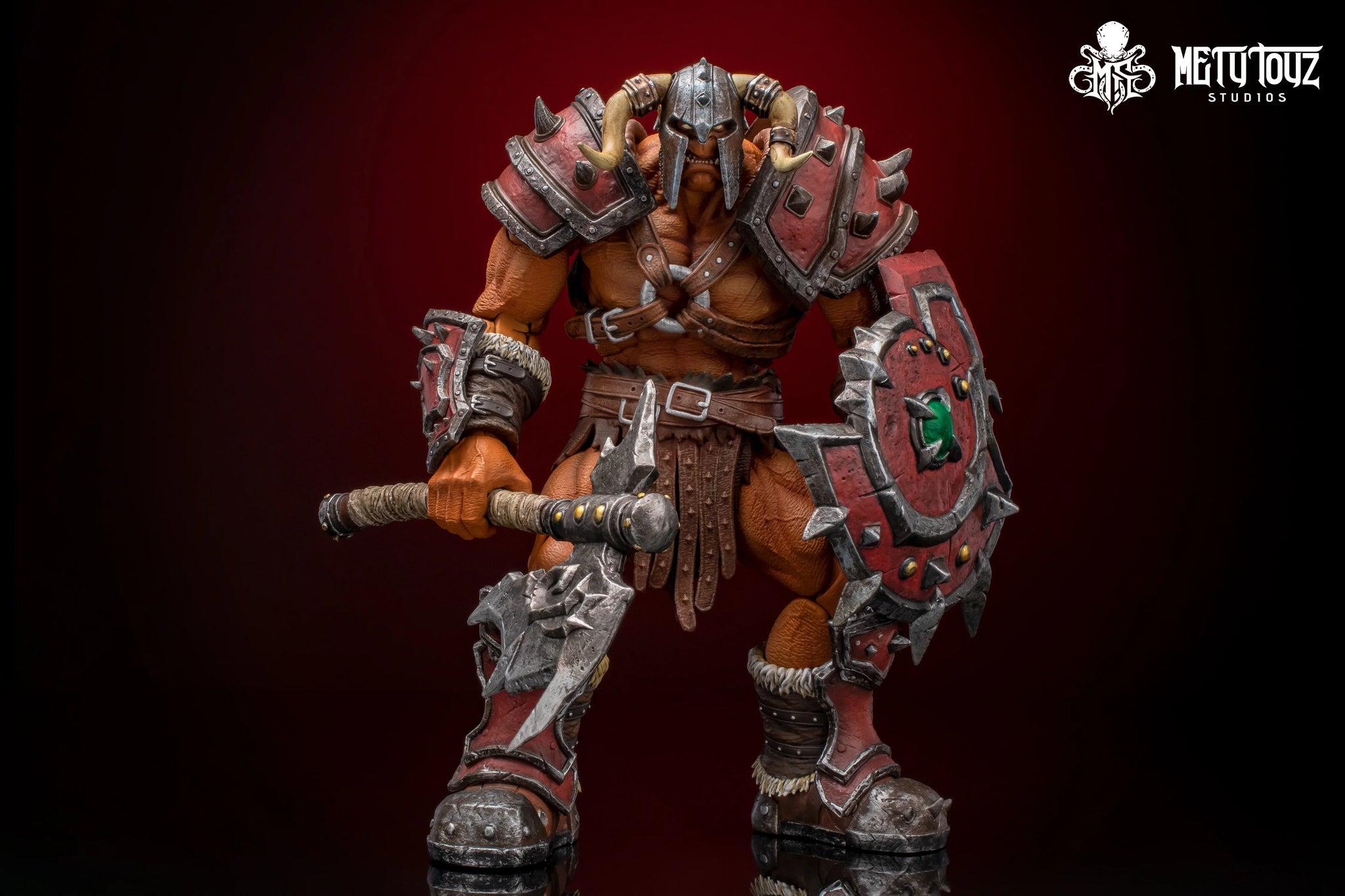 Metytoyz Limited Adventurer World Orc Ork Captain Kagas Bounty Hunter Bloody Hands Morlock Soldier Action Figure Special Edition