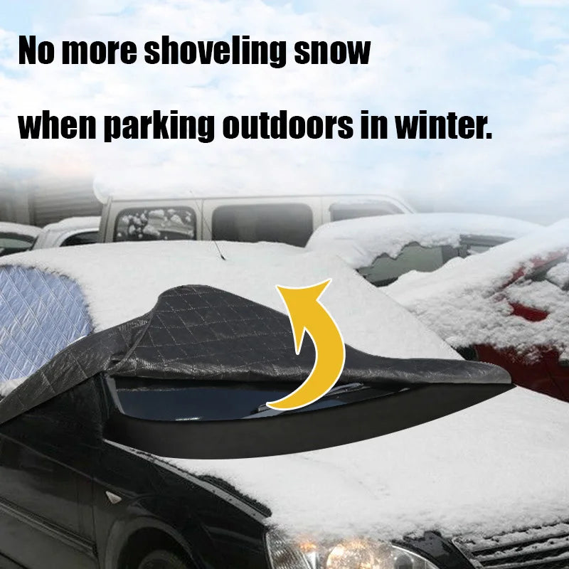 All-Season Windshield Protector Cover with Side Windows