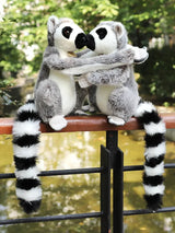28cm Wild Lemur Plush Toy – Lifelike Stuffed Animal