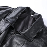 Chic Stand Collar Leather Jacket