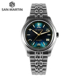 San Martin SN0144CG 39mm JianZhan Enamel Dial Automatic Watch