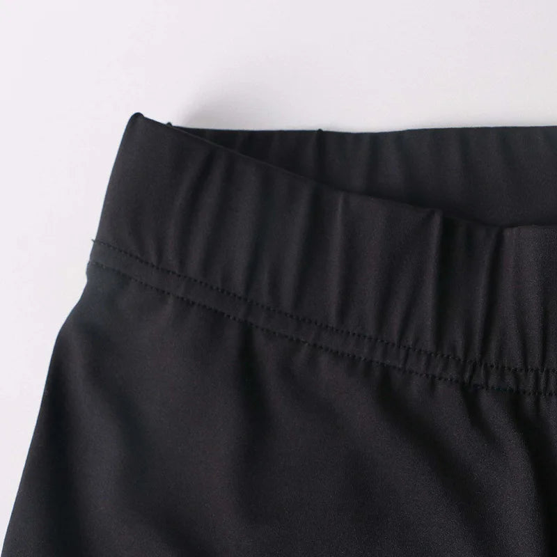 Women's Black Glitter Skinny Pants