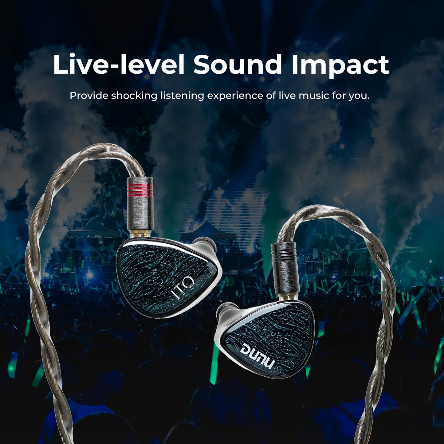 DUNU x KOTO ITO Quad-Driver Hybrid IEM Earphones