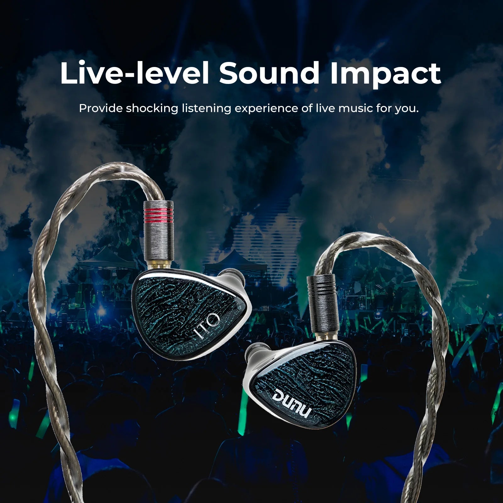 DUNU x KOTO ITO Quad-Driver Hybrid IEM Earphones