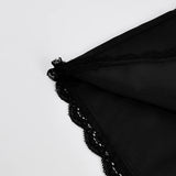 Elegant High-Waist Satin Mini Skirt