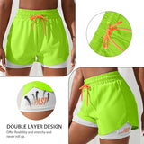 Women's High Rise 2-in-1 Running & Yoga Shorts