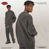 Men's 350gsm Fleece Crewneck Sweatshirt