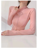 Quick-Dry Performance Yoga Jacket