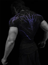 2026 New Men's Gym Compression Shirt Quick Dry Muscle Training Tee High Stretch Athletic Top for Men Summer GYM T-shirt Men's