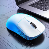 New Model 348 Tri-Mode Wireless Mouse Bluetooth 2.4G Wired Rechargeable Silent Ergonomic Gaming Office Mice for PC Laptop Tablet