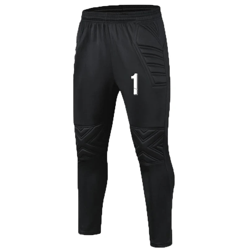 Custom Men Boys Girl Soccer Shirt Goalkeeper Uniform Long Sleeve Football Training Goalkeeper Top Soccer Jersey Pant Shorts Sets