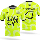 Lando Norris Men's Quick-Dry Racing T-Shirt