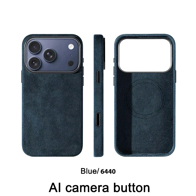 Alcantara Magnetic Case for iPhone 17 & 18 Pro