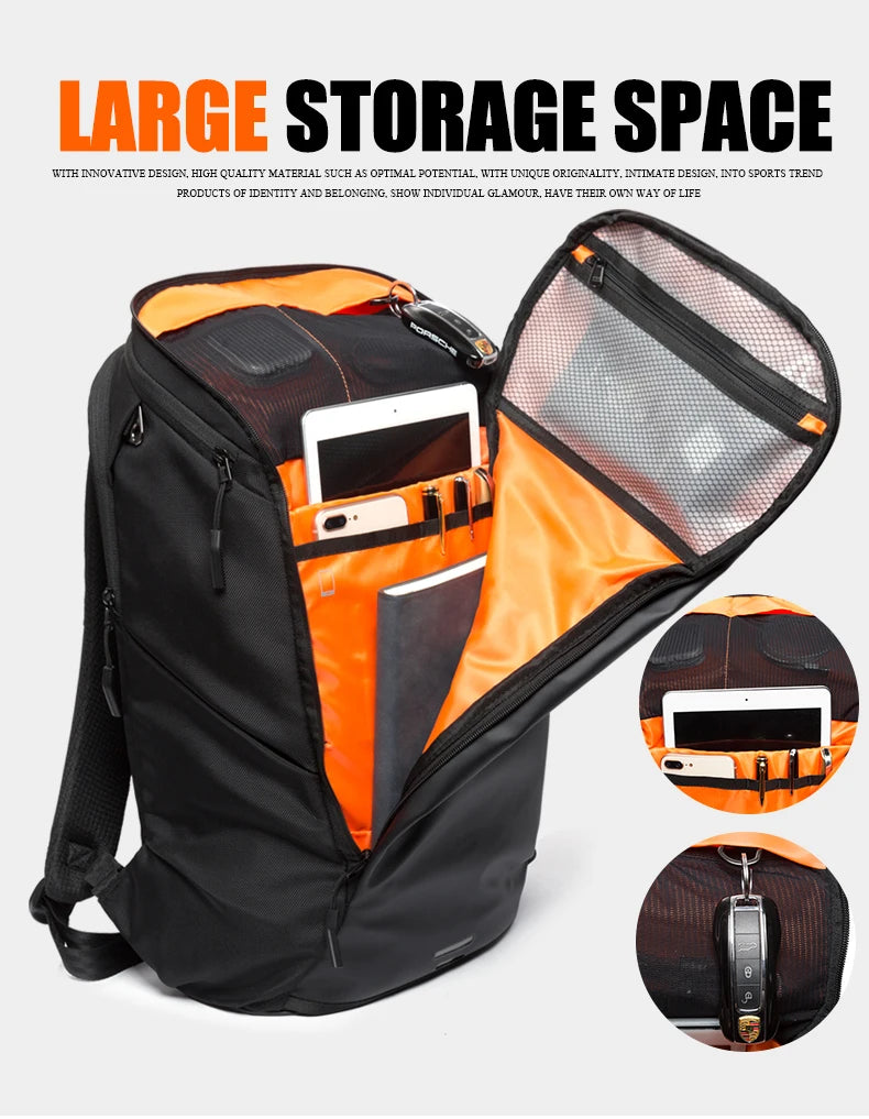 TANGCOOL Men Backpack Large Capacity 17 Inch Laptop Business Work Travel Backpack for Male Women Schoolbag