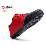 LEHTF Men's Breathable Lace-Up MTB Cycling Shoes